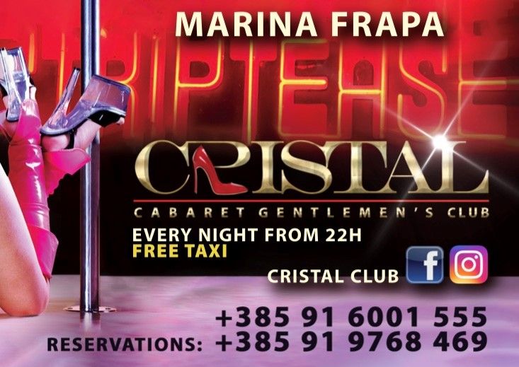 Opening in season 2019: Cabaret Gentlemen's Cristal Club